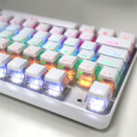 104 Keys Pudding Keycap Set – OEM Profile ABS PBT Double Shot for MX Switch Mechanical Keyboards | RGB Backlit Compatibility
