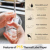 P15 Mini Thermal Label Printer – Handheld Label Maker Similar to D11/D110/D101 | Perfect for Adhesive Label Tape