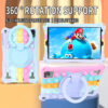 Universal 10.1" Silicone Tablet Case – Shockproof Stand Cover for Android Tablets | Perfect Fit (25x16CM/9.84x6.3in)